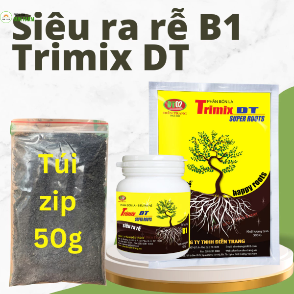 Túi chiết 50g Siêu ra rễ TRIMIX DT kích rễ bật chồi giâm cành chiết cành