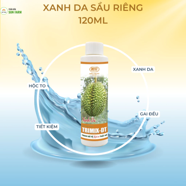 [Xanh gai sầu riêng]PHÂN BÓN LÁ TRIMIX-DT XANH DA SẦU RIÊNG 120ML