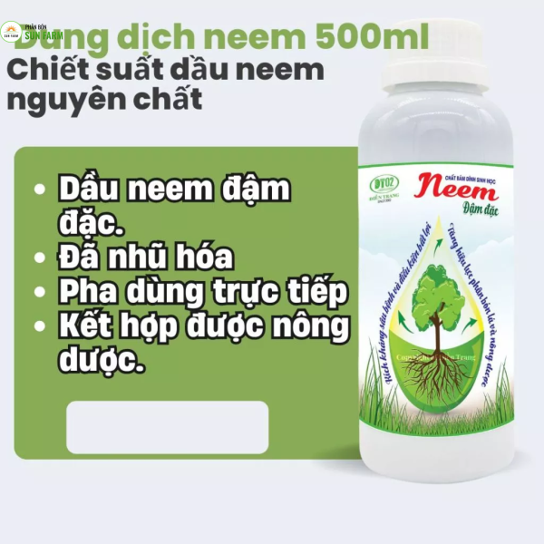Combo 5 tặng 1 Bám dính Neem Điền Trang 500ml