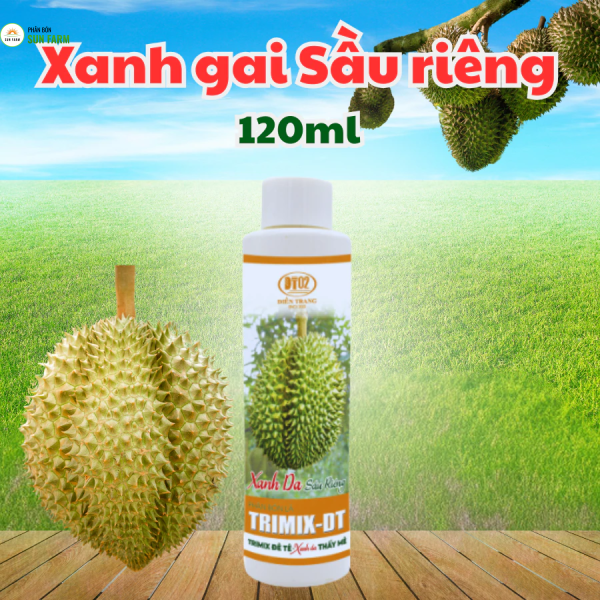 [Xanh gai sầu riêng]PHÂN BÓN LÁ TRIMIX-DT XANH DA SẦU RIÊNG 120ML