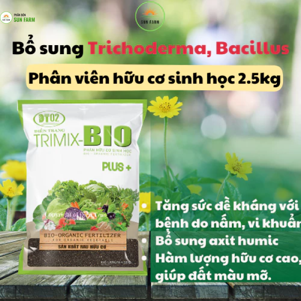 Combo phân bón hữu cơ và phân lá dành cho rau củ quả