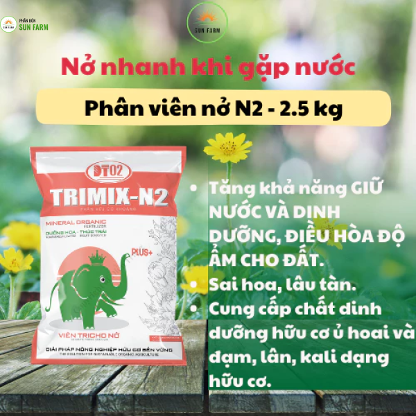 Combo phân bón hữu cơ 2.5kg + tạo mầm hoa 100g + phân trung vi lượng 100g dành cho hoa hồng sai hoa màu đẹp