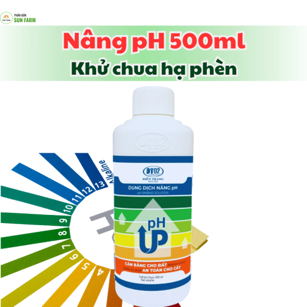 Dung dịch nâng PH hồ cá đất 500ml