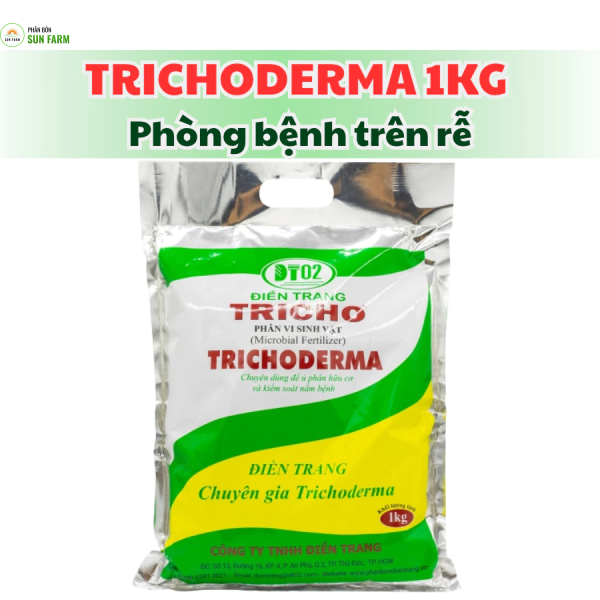 Túi chiết 200g men vi sinh Trichoderma Điền Trang ủ phân bón gốc