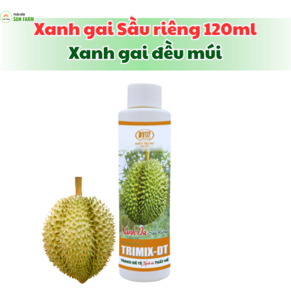 [Xanh gai sầu riêng]PHÂN BÓN LÁ TRIMIX-DT XANH DA SẦU RIÊNG 120ML