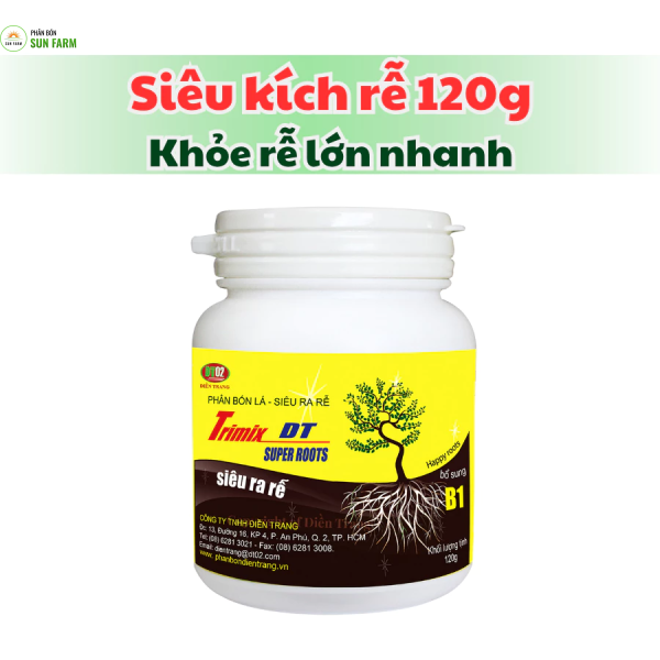 [mua 5 tặng 1] TRIMIX-DT SIÊU RA RỄ 120g Siêu bật chồi Kích thích ra rễ cực mạnh Bổ sung vitamin B1